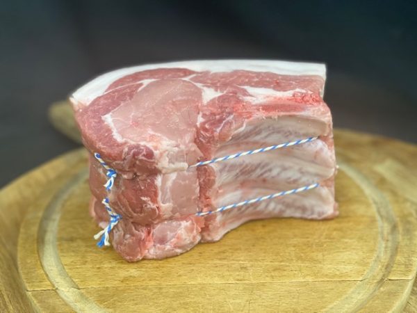 Outdoor Reared Pork Loin on the Bone Min. 1kg