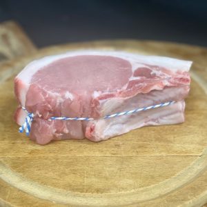 Outdoor Reared Pork Loin on the Bone Min. 500g