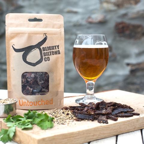 Welsh Wagyu Biltong - Untouched - 40g GOLD STAR AWARD WINNER 2017 * ***AVAILABLE FROM MONDAY 20TH JULY***