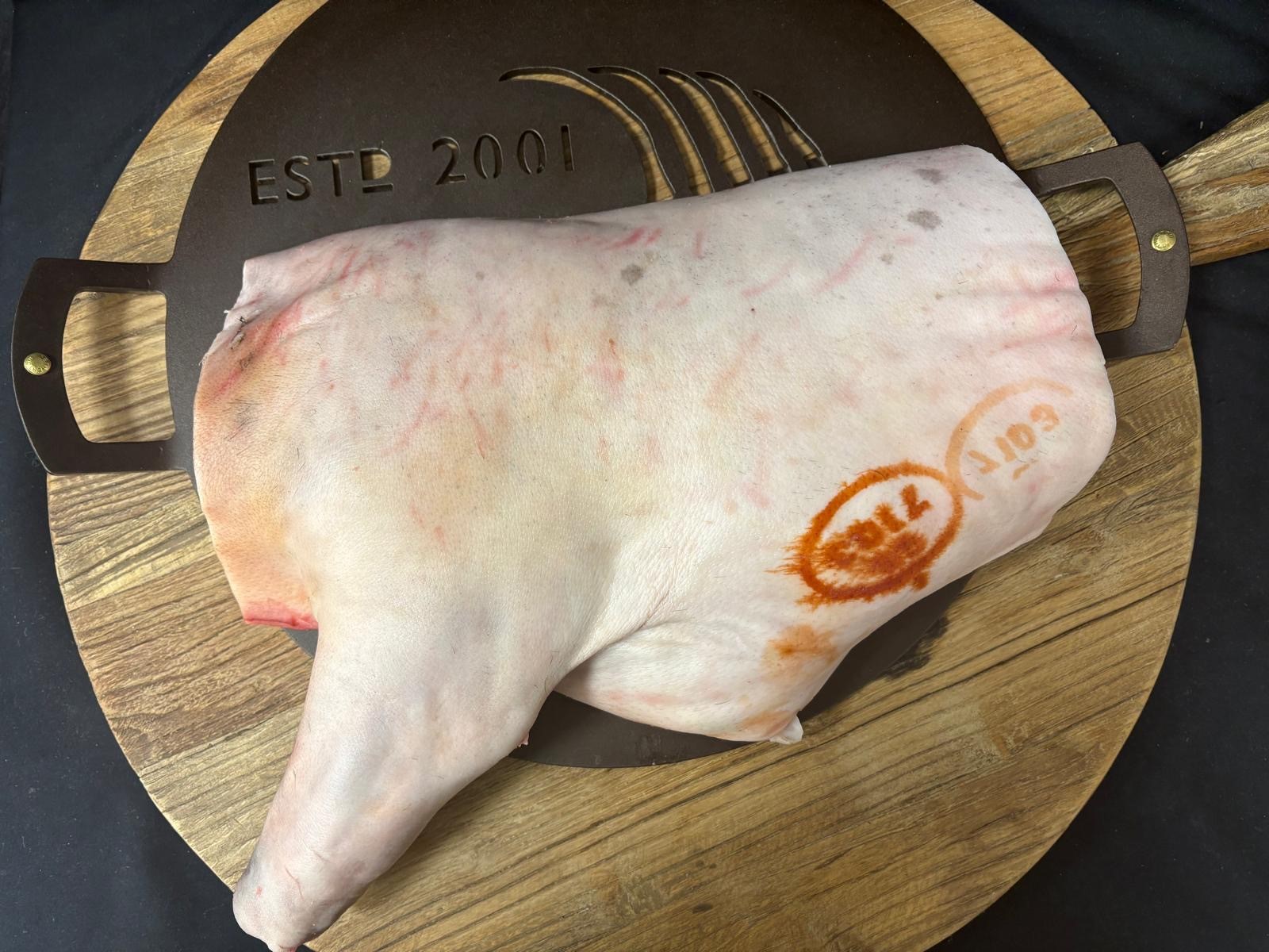 Iberian Duroc Suckling Pig Shoulder and Loin Min. 2.7kg+**New**